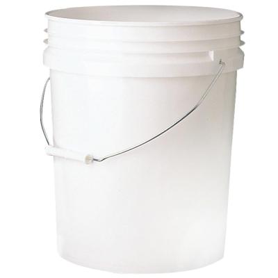 5 Gal. 70mil Food Safe Bucket White