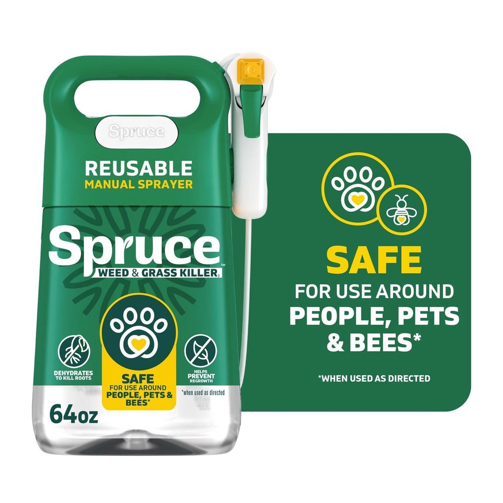 Spruce Snap & Spray Weed and Vegetation Killers RTU Liquid 64 Fl. Oz