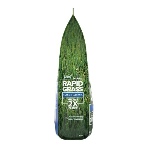 Scotts Turf Builder Rapid Grass Sun and Shade Mix  2.4 Lb.  Seed & Fertilizer