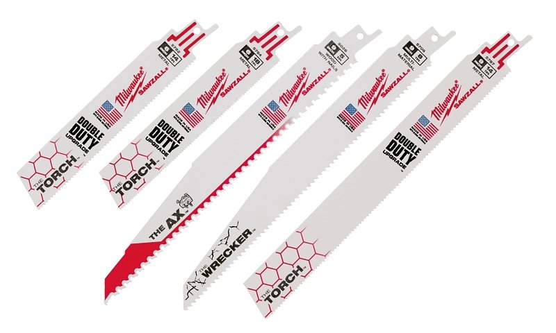 BLADE SET SAWZALL DEMOLITN 5PC