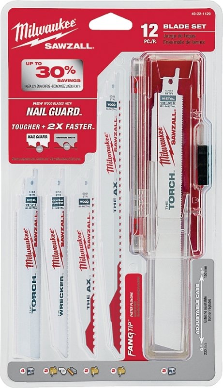 BLADE KIT 12PC                