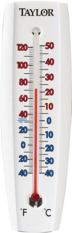 THERMOMETR WINDW/WALL 7-5/8 IN