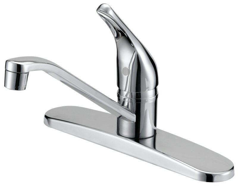 FAUCET KITCHEN 8IN LEVER CHRM 