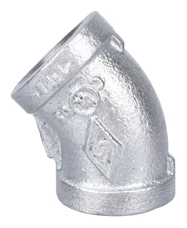 ELBOW 45DEG GALV 1/2          