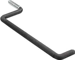 HOOK LADDER SCREW IN 50LB BLK 