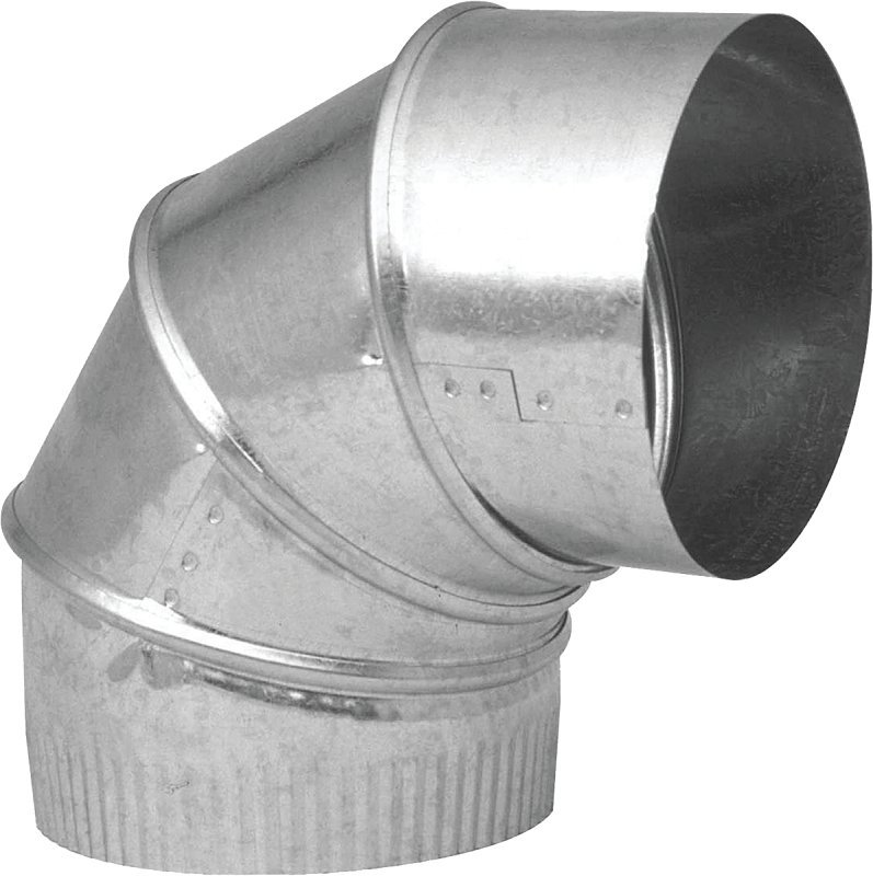 ELBOW PIPE 90DEG 30GA 6IN GLV 