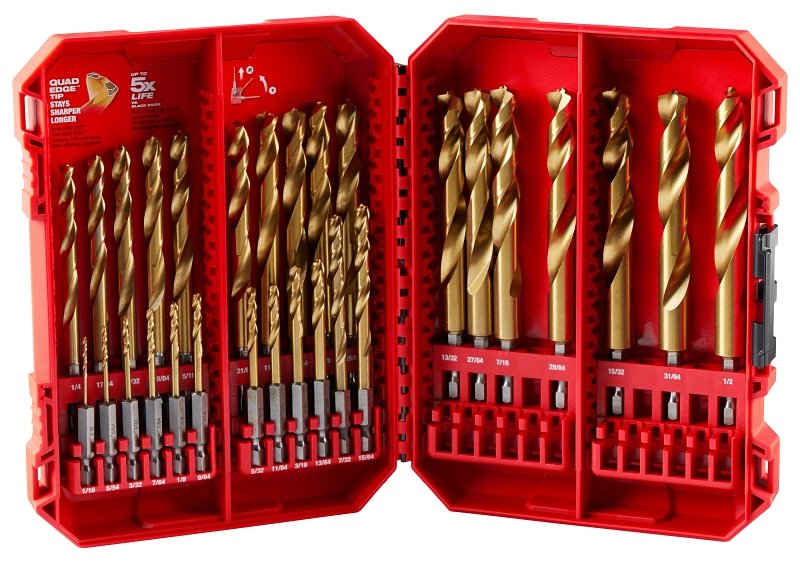 BIT DRILL TITANIUM SET        