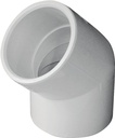 ELBOW 45 DEG PVC SLPXSLP 1-1/2