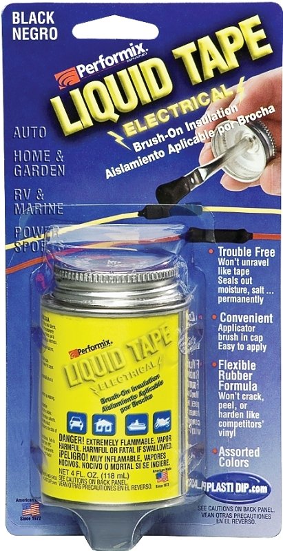 4OZ BLACK LIQUID TAPE ELECTRIC