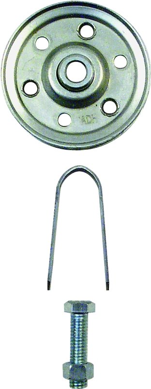 PULLEY GARAGE DOOR W/STRAP 3IN