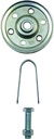 PULLEY GARAGE DOOR W/STRAP 3IN
