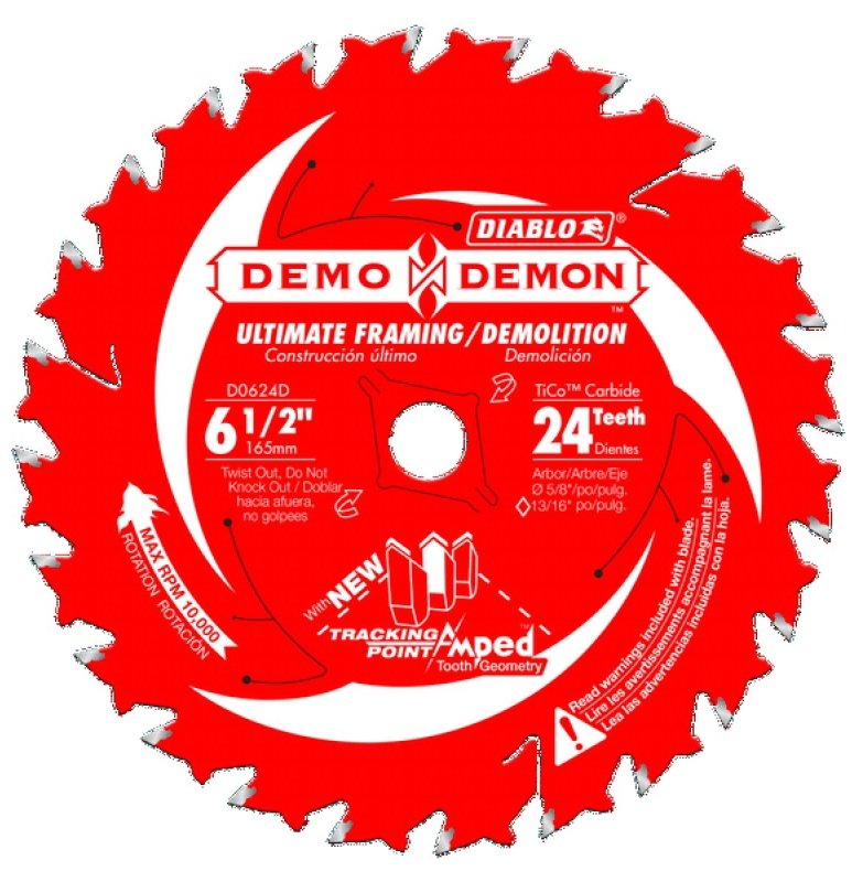 BLADE SAW FRAMING 6-1/2X24T   