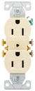 RECEPTACLE DUPLEX 15A 125V LA 