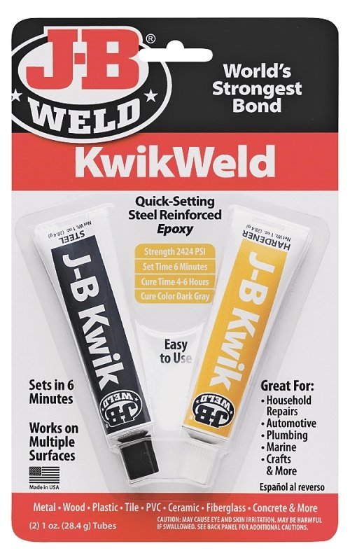 EPOXY QUICK STTG COLD WELD 2OZ