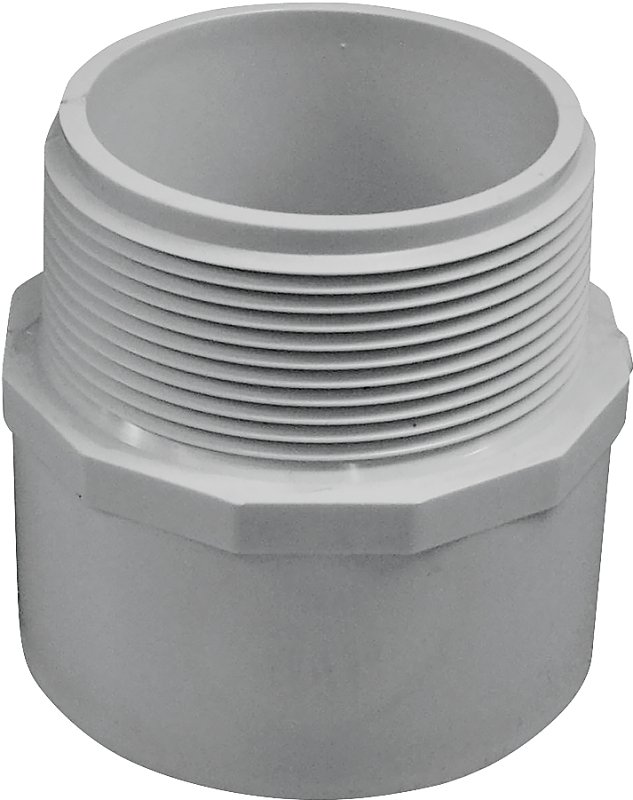 ADAPTER MALE PVC SLPXMIP 4 IN 