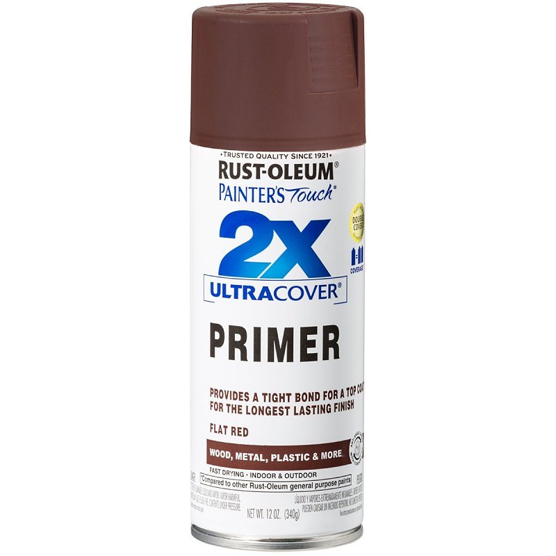 PRIMER SPRAY INT/EXT RED 12OZ 