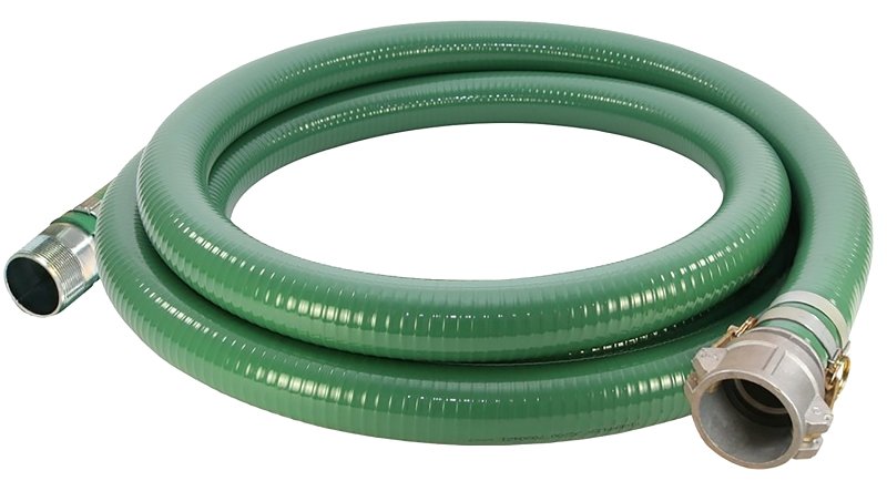 HOSE SUCTION PVC QCXNPT 2X20  