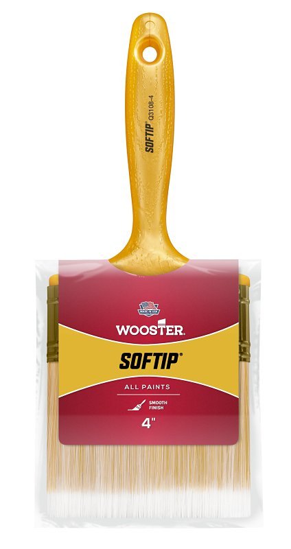 BRUSH PAINT NYLN POLYESTER 4IN