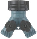 Y-CONNECTOR NYLON W/SHUT OFF  