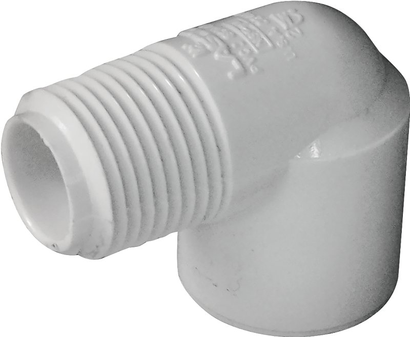 ELBOW 90DEG STREET PVC 1/2    