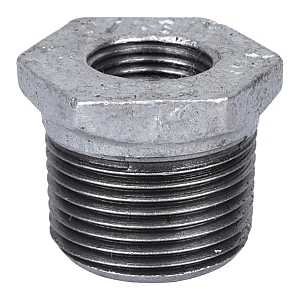 BUSHING GALV HEX 1X1/2 IN     