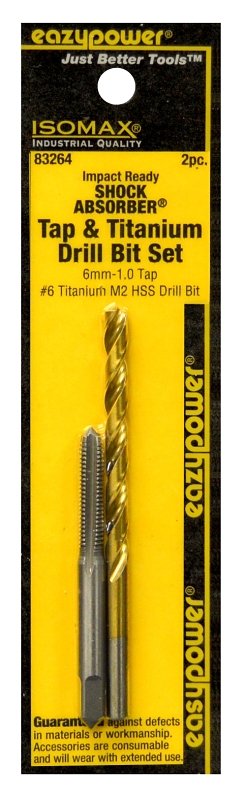 DRILL BIT SET 6MM-1.0 / #6    