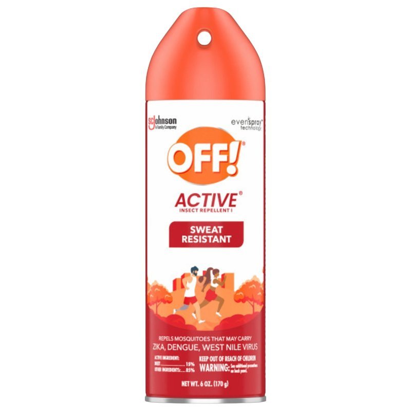 REPELLENT OFF ACTIVE 6OZ      