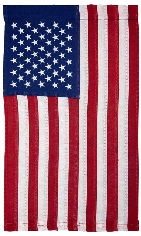FLAG USA GARDEN 12X18IN COTTON