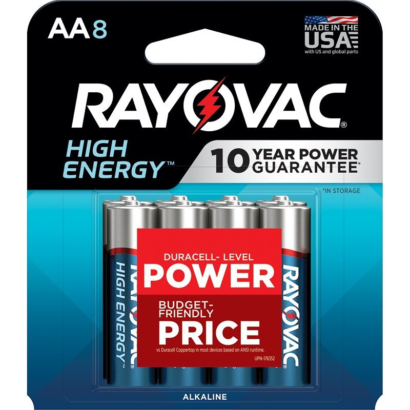 BATTERY AA ALKALINE           