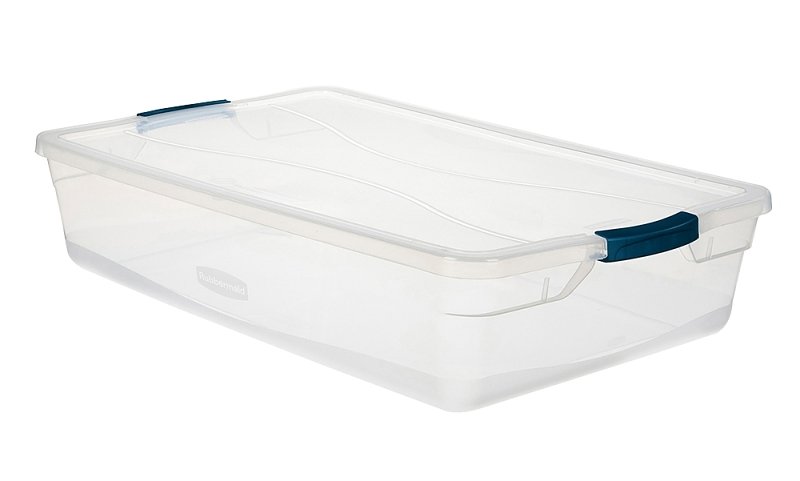 TOTE STOR LATCHING CLEAR 41QT 