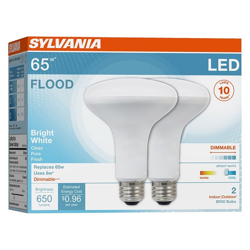 BULB LED BR30 10YR DIM35K 65W 