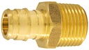 ADAPTER PEX-AXM BRS 1/2X1/2IN 
