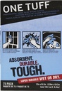 ONE TUFF WIPING RAG 75 CT BOX 