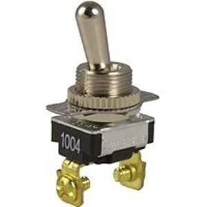 SWITCH TOGGLE CHRM 1P 6A 120V 