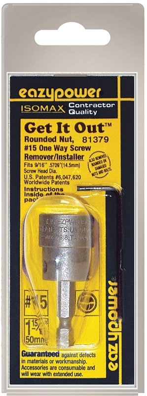 .584IN #15 2IN SCREW REMOVER  