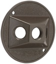 .5" 3OUT CLUSTER COVER BRONZE 