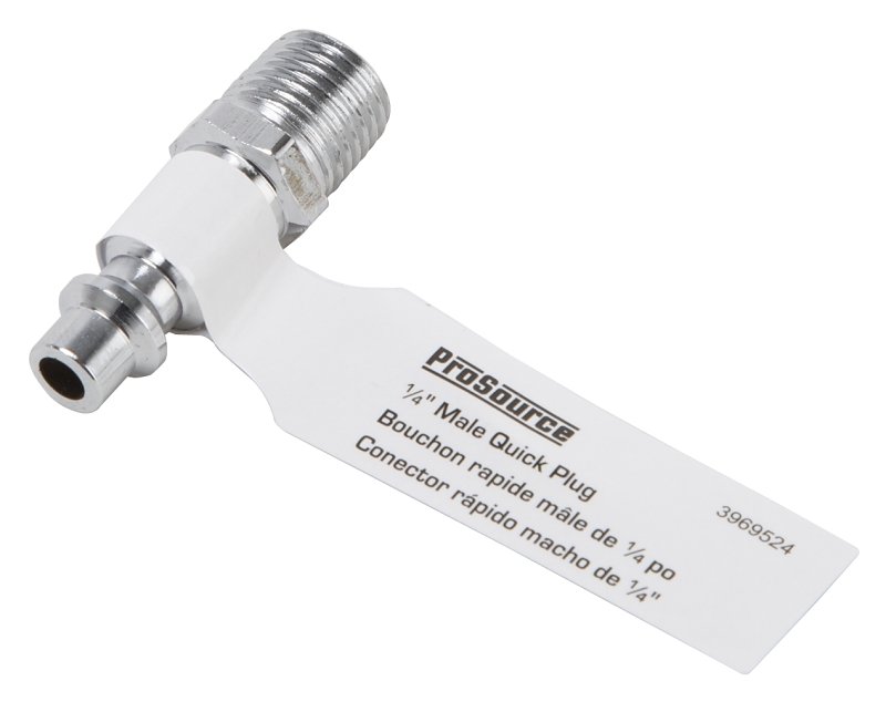1/4" NPT MALE STEEL PLUG      