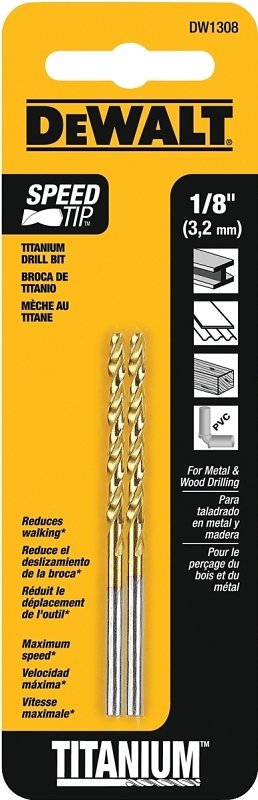 1/8IN TITANIUM DRILL BIT      
