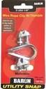 1/8IN WIRE ROPE 2CLIPS/1THIMBL