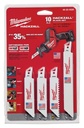 10PC HACKZALL BLADE SET       