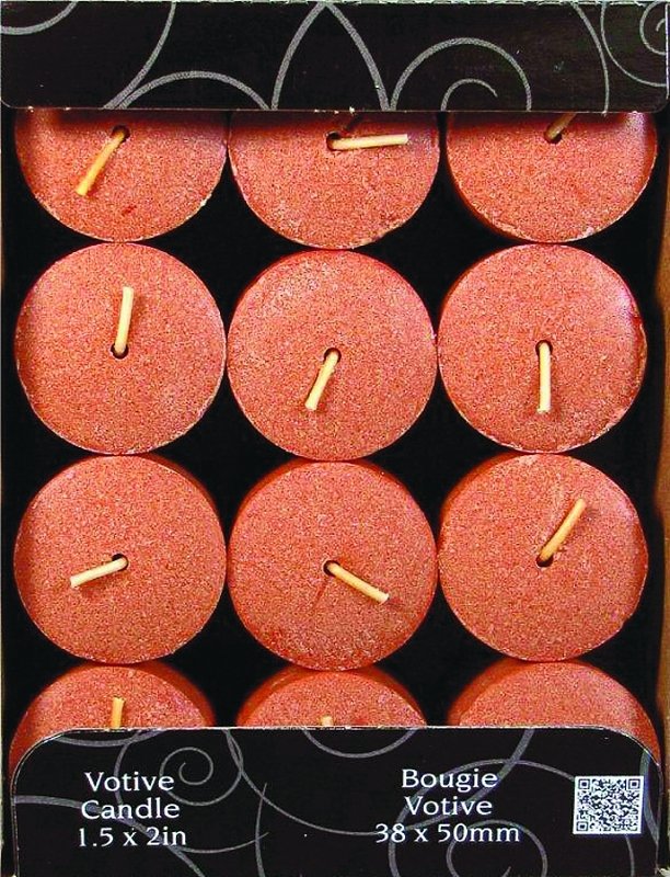 15X2 FLAT VOTIVE CINN ROLLS   