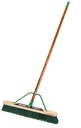 24 STIFF POLY PUSHBROOM       