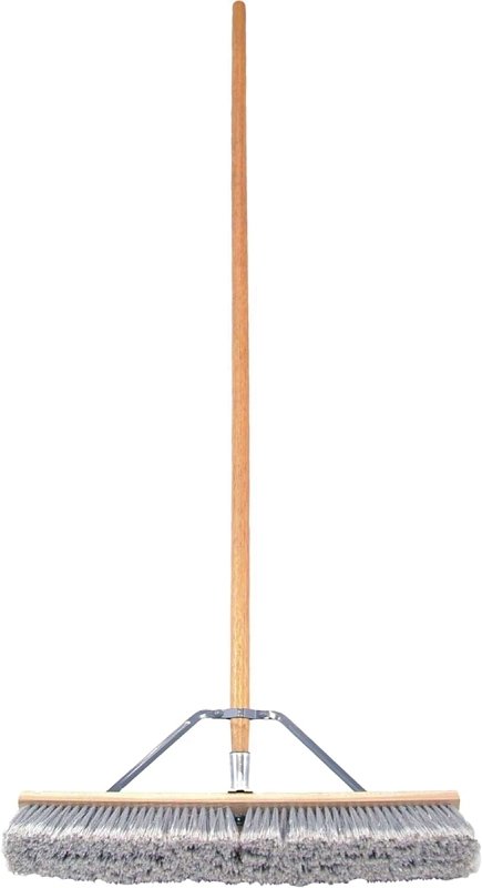 24IN CONTR FLAGGED PUSHBROOM  