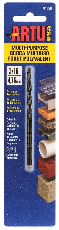 3/16X3.5 MULTI-PURP DRILL BIT 