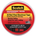 3/4 RED ELECTRICAL TAPE       