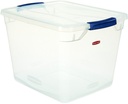 30QT ZIRCONIA CLEAR W/BL LATCH