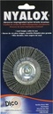 3"GRY CRS NYALOX MOUNTED WHEEL