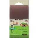 3X24IN 80GRIT ALUM OX BELT 2PK