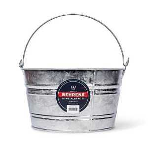 4GAL HOTDIP METAL SCRUB TUB   