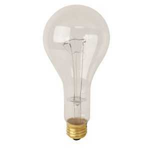 BULB CLR BRS BS PS25 300W 120V